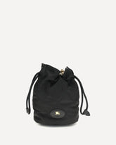 Horseshoe Bucket Bag - BLACK | Base Blu