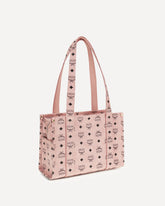 Borsa Tote Aren in Visetos - ROSA | Base Blu