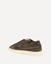Medalist Low suede and leather Sneakers - BROWN | Base Blu