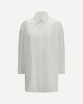 Camicia Backless in cotone - BIANCO | Base Blu