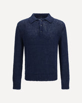 Buttoned Polo - BLUE | Base Blu