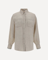 Linen Shirt - BEIGE | Base Blu