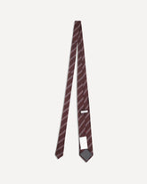 Cravatta a Righe - ROSSO | Base Blu