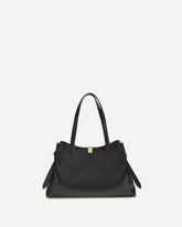 Borsa a Spalla Gyoza grande - NERO | Base Blu