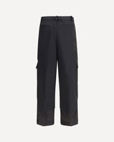 Paneled Pants - BLACK | Base Blu