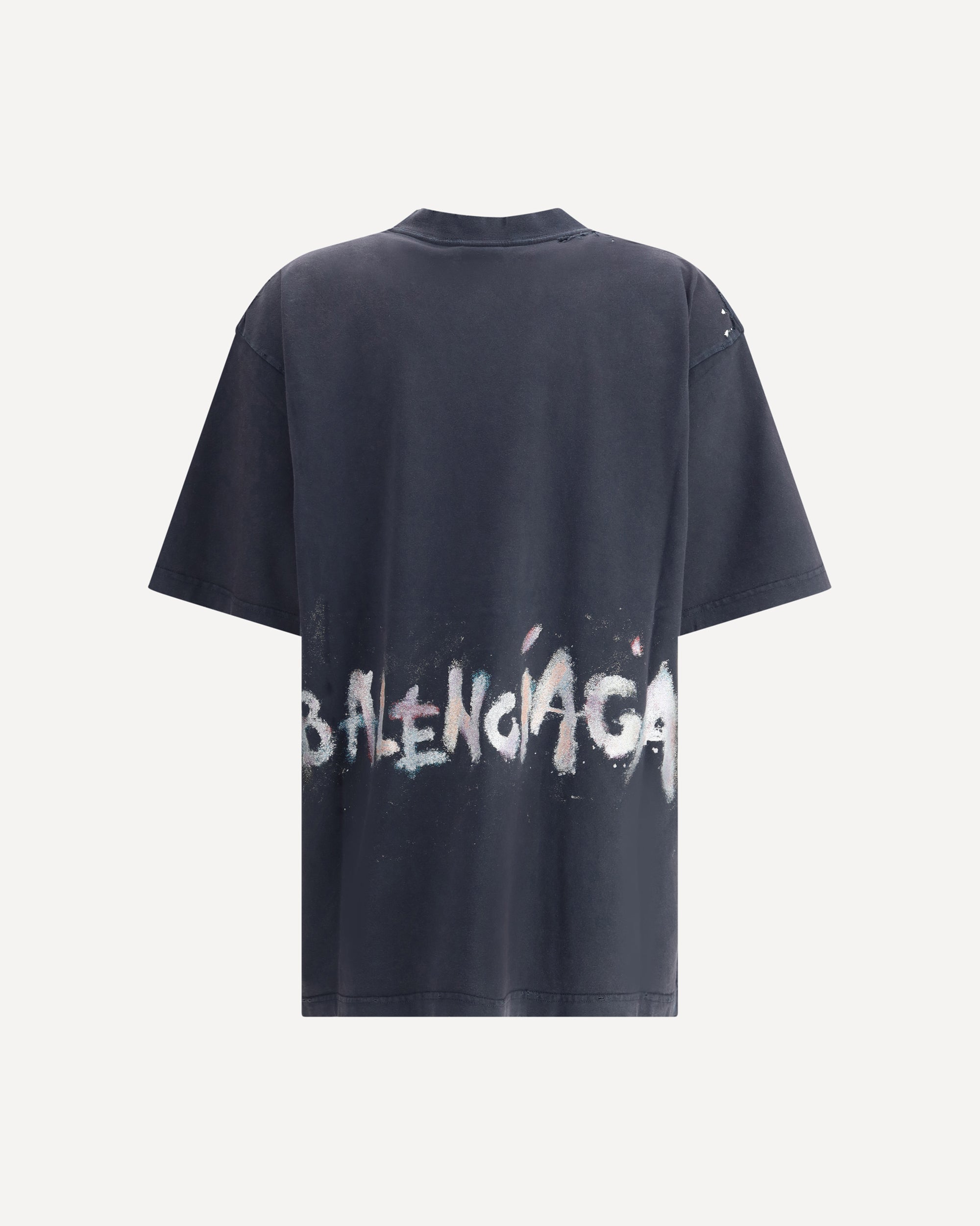 BALENCIAGA Oversized T-Shirt BLACK | Base Blu