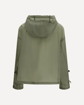 Eka Nile hooded Jacket - GREEN | Base Blu