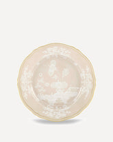 Piatto da dessert in porcellana Collezione Oriente Italiano - BEIGE | Base Blu