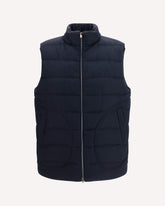 Wool-blend Vest - BLUE | Base Blu