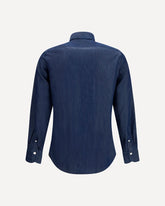Giza 45 Denim Shirt - BLUE | Base Blu