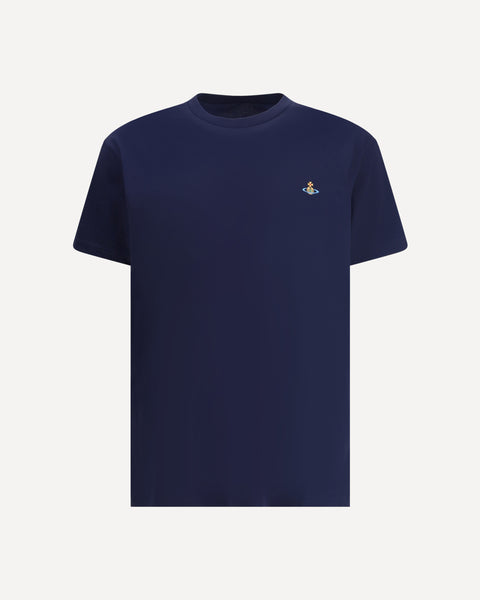 VIVIENNE WESTWOOD Orb logo T-Shirt BLUE | Base Blu