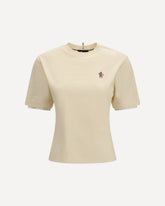 Cotton T-Shirt - CREAM | Base Blu