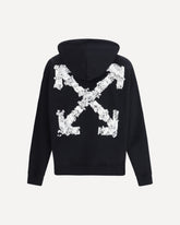 Felpa con Cappuccio Heraldic Treshold Arrows Skate - NERO | Base Blu