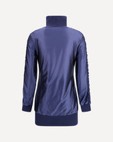 Abito tracksuit aderente in jersey lucido - BLU | Base Blu