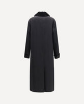 Cappotto Tundra in lana vergine - NERO | Base Blu