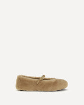 Ballerine in montone - BEIGE | Base Blu