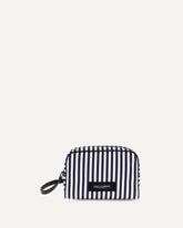 Striped poplin Handbag - MULTICOLOUR | Base Blu
