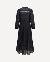 Daniva shirt Dress - BLACK | Base Blu